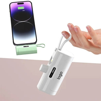 Portable 5000mAh Mini Power Bank