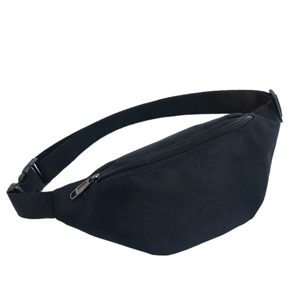 3 Zip Waist Eco Bag rPET Recycled 600D Polyester Fanny Pack
