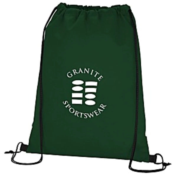 15x18 Cinch Pack rPET Recycled Polyester Drawstring Bag