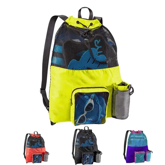 Big Mesh Mummy Backpack For Swim