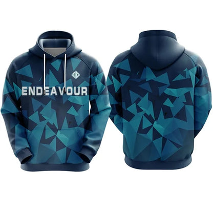 Unisex 310 GSM Interlock Fleece Sublimation Hoodies