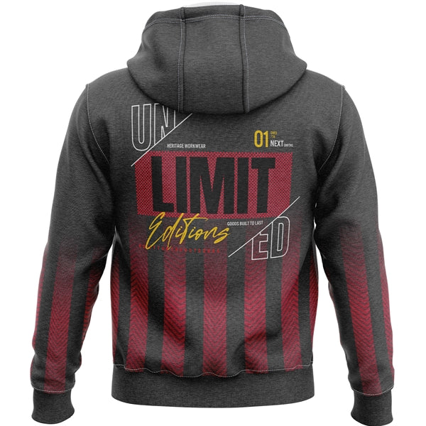 Unisex 310 GSM Interlock Fleece Sublimation Hoodies