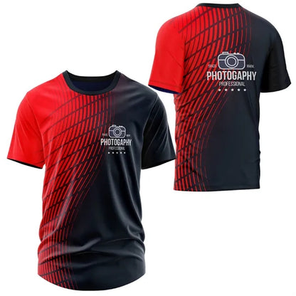 Unisex 150 GSM Jacquard Mesh Performance T-Shirt
