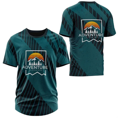 Unisex 150 GSM Short Hole Mesh Performance T-Shirt