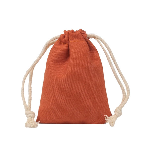 Colorful Dustproof Small Cotton Drawstring Bag