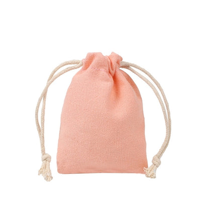 Colorful Dustproof Small Cotton Drawstring Bag