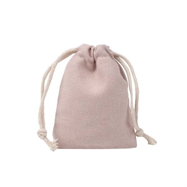 Colorful Dustproof Small Cotton Drawstring Bag