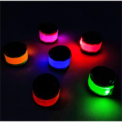 LED Light Up Band Slap Bracelet