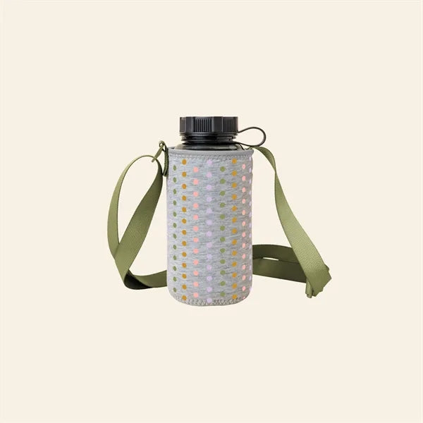 SIMPLE HYDRATION SLING - HEATHERED JERSEY KNIT NEOPRENE