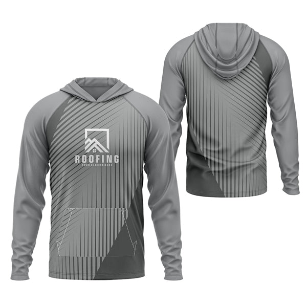 Unisex 160 GSM Birdseye Mesh Long Sleeve Hoodie shirt