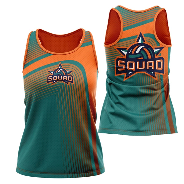Women's 160 GSM Birdseye Mesh Sleeveless Breathable Tank Top