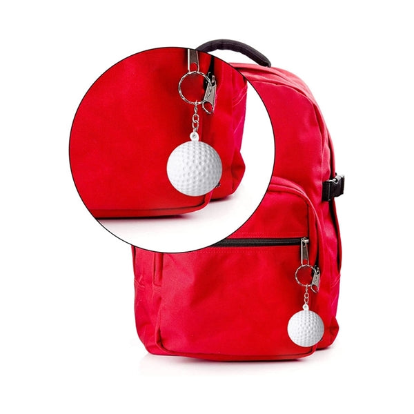 Golf Ball Stress Reliever Decompression Key Chain