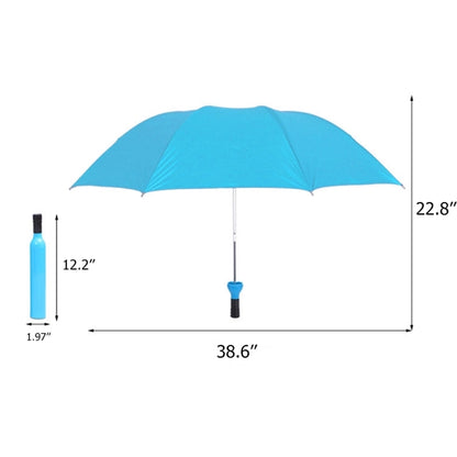 Wine Bottle Folding Umbrella