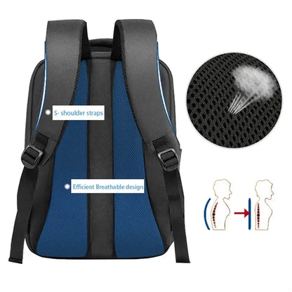 15.6 inch Laptop Backpack With USB Charging Port
