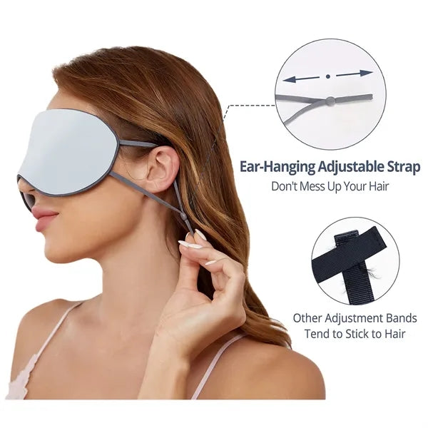 Warm, Cool Double-Sided Use Of Sleep Mask