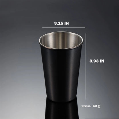 Stainless Steel Pint Cups