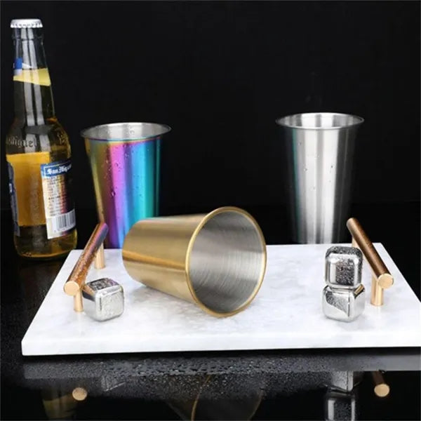 Stainless Steel Pint Cups