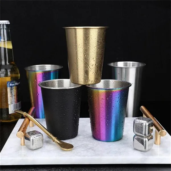 Stainless Steel Pint Cups