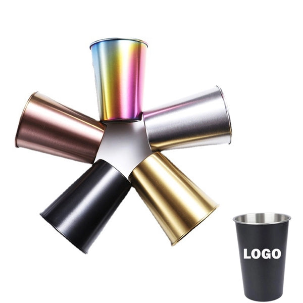 Stainless Steel Pint Cups
