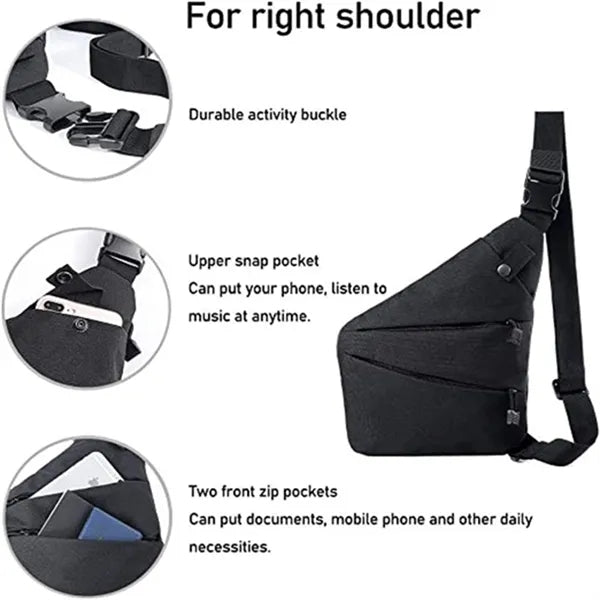 Anti-theft Crossbody Shoulder Bag
