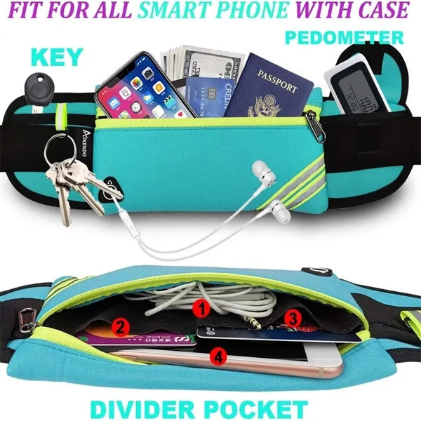 Running Belt Waist Pack Bag
