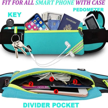 Running Belt Waist Pack Bag