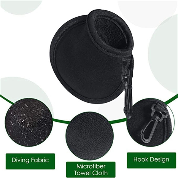 Portable Golf Ball Pouch Golf Ball Cleaner