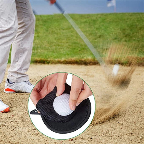 Portable Golf Ball Pouch Golf Ball Cleaner