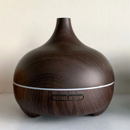 19oz USB Mute Wood  Humidifier