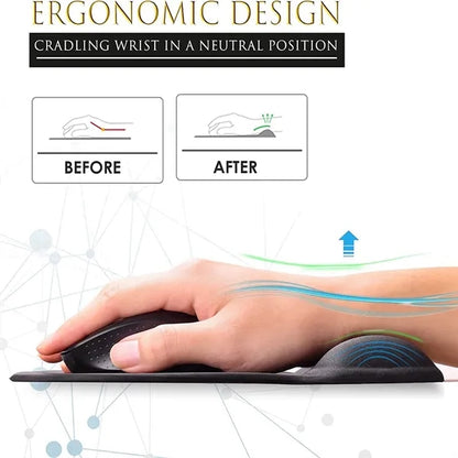 Mouse Pad with Wrist Support