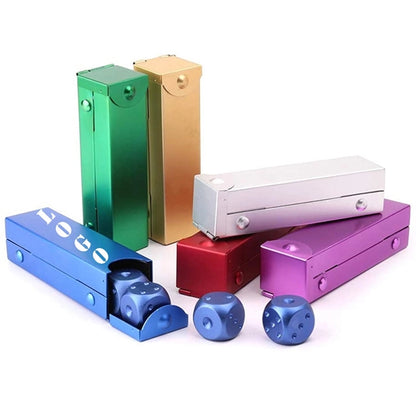 Metal Dice Case Set