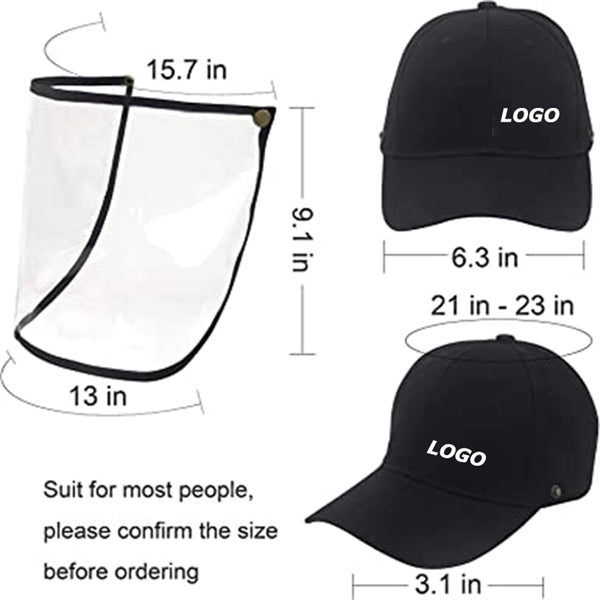 Adjustable Safety Shield Baseball Cap