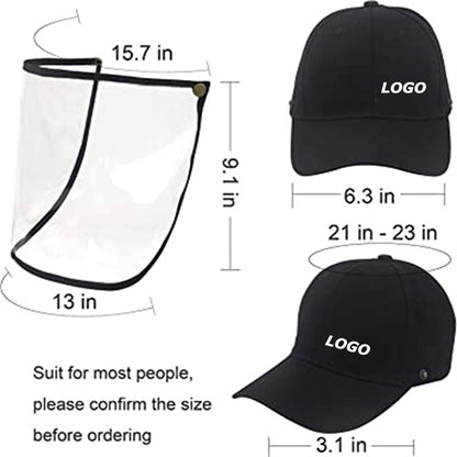Adjustable Safety Shield Baseball Cap