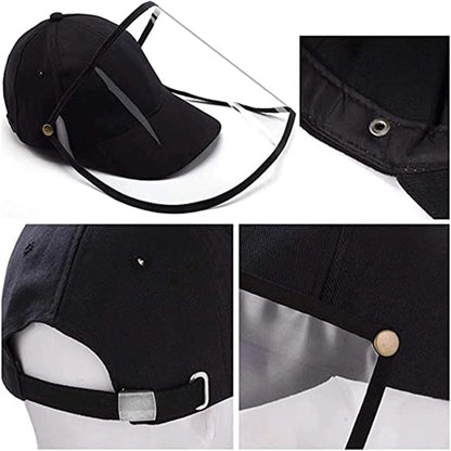 Adjustable Safety Shield Baseball Cap