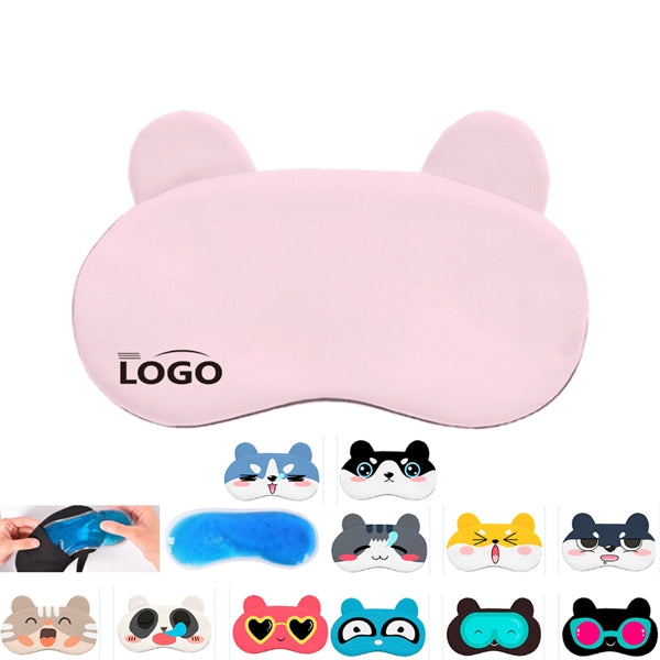 Sleeping EYE Mask Relieve Stress Hot & Cold Gel Ice pack