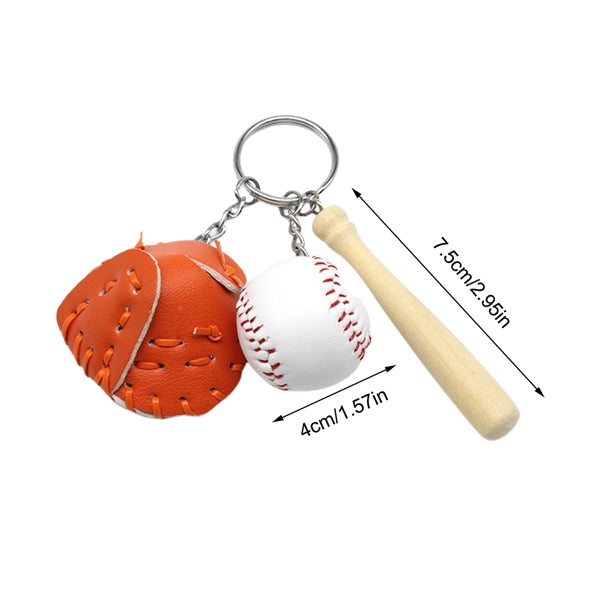 Baseball Glove Keychain