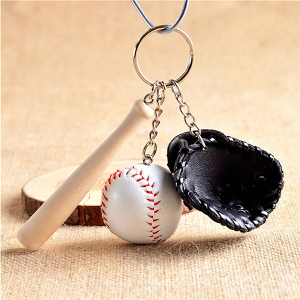 Baseball Glove Keychain