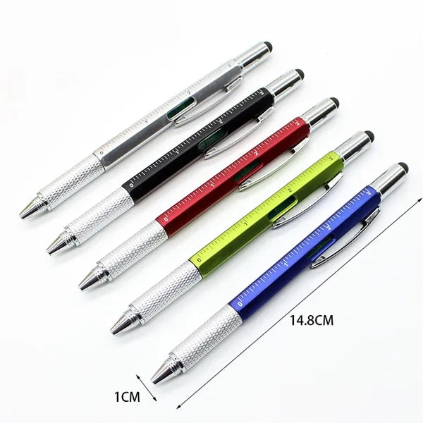 6 in 1 Multitool Pens With Screwdriver