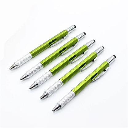 6 in 1 Multitool Pens With Screwdriver
