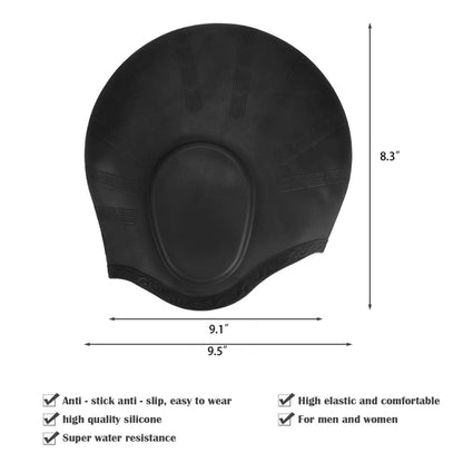 Universal Sized Silicone Swim Cap