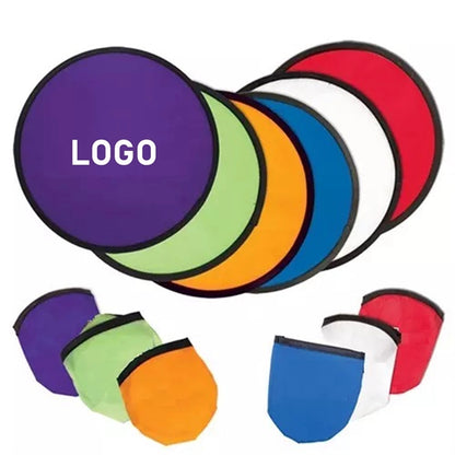 10" Folding Flying Disc w/Pouch