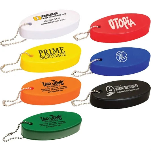 MOQ 50 Logo Floating Keychains