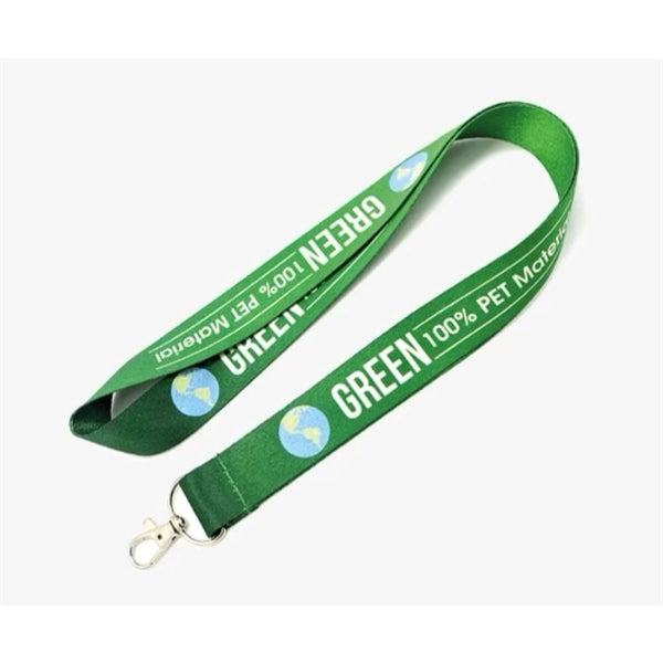 Lobster Claw rPET Recycled Polyester Sublimation Lanyard