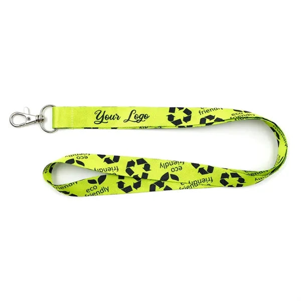 Lobster Claw rPET Recycled Polyester Sublimation Lanyard