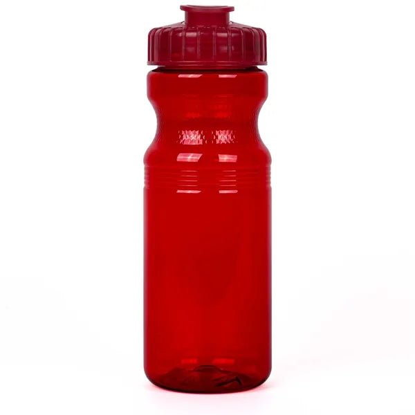 24oz. Eco PolyClear Bottle with Flip-Top Lid