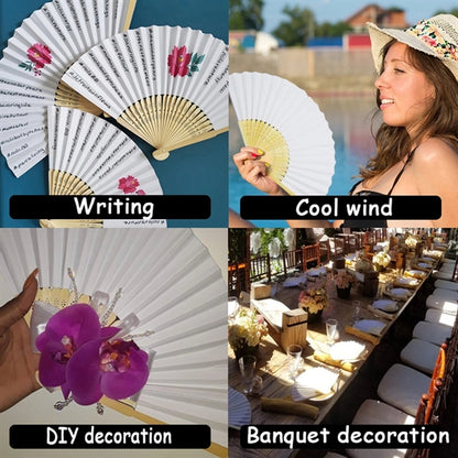 Folding Paper Hand Fan