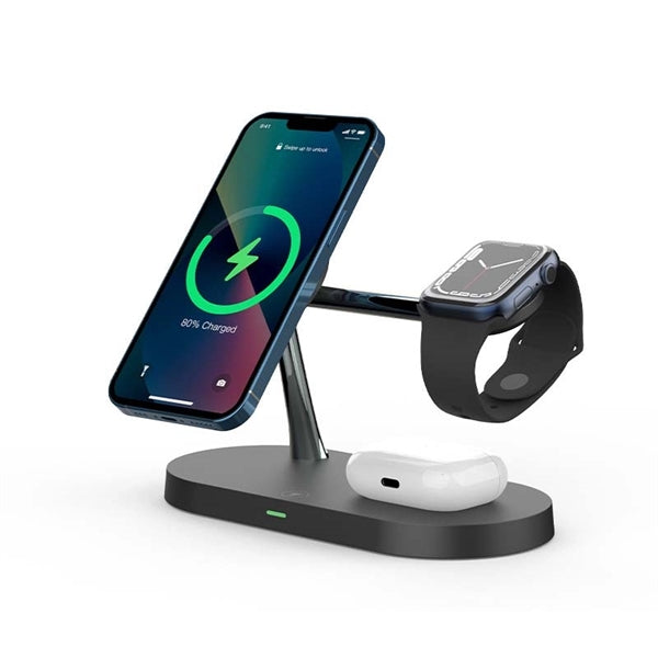 5 In 1 Magnetic Wireless Charging Station With Night Lamp