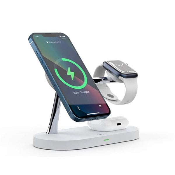 5 In 1 Magnetic Wireless Charging Station With Night Lamp