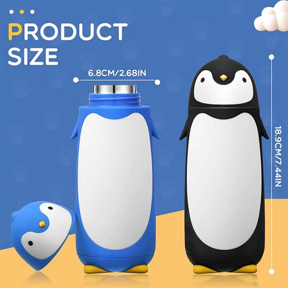 10 oz Penguin Stainless Steel Vacuum Mug Bottle