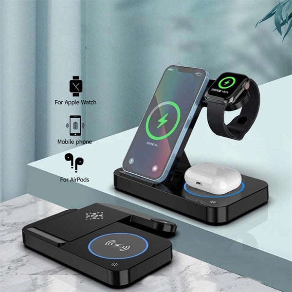 3 in 1 Foldable Wireless Charging Station